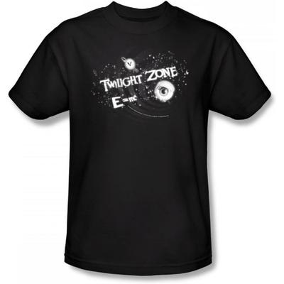Twilight Zone The Another Dimension Slim Fit Adult T-Shirt In Black