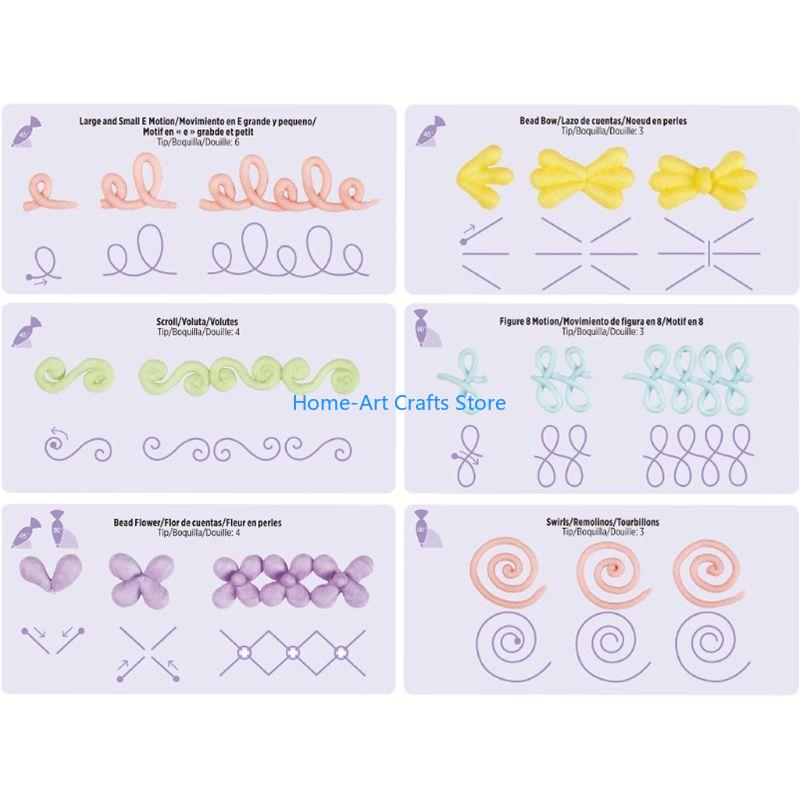 Y3NA User Friendly Cake Pipe Practice Paper for Cake Decoration and Flavorful Dessert
