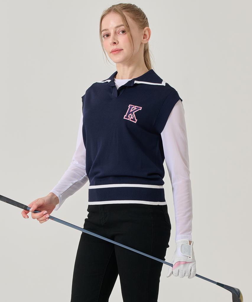 BILTMORE Women'S Golf Glory Collar Sleeveless Knit