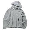 Williamsburg Newyork City Classic Logo Light Hood Full Zip-Up_Melange Gray