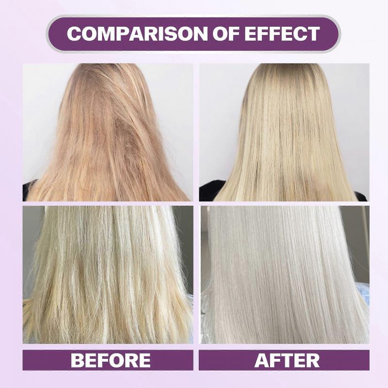 Purple Shampoo for Blondes, Purple Shampooing Blonde Hair Perfector, 3 In 1 Shampoo Neutralises Yellow Tones, Coloured or Highlighted Hair, 300ml
