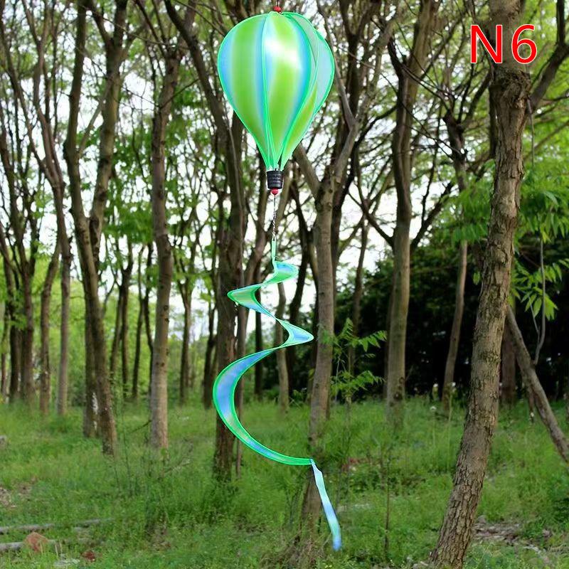 Spirala Eoliană Balon cu Aer Cald Curcubeu Agățătoare Răsucitor de Vânt Moară de Vânt de Exterior Grădină Curte Acasă Festival Sărbătoare Balon