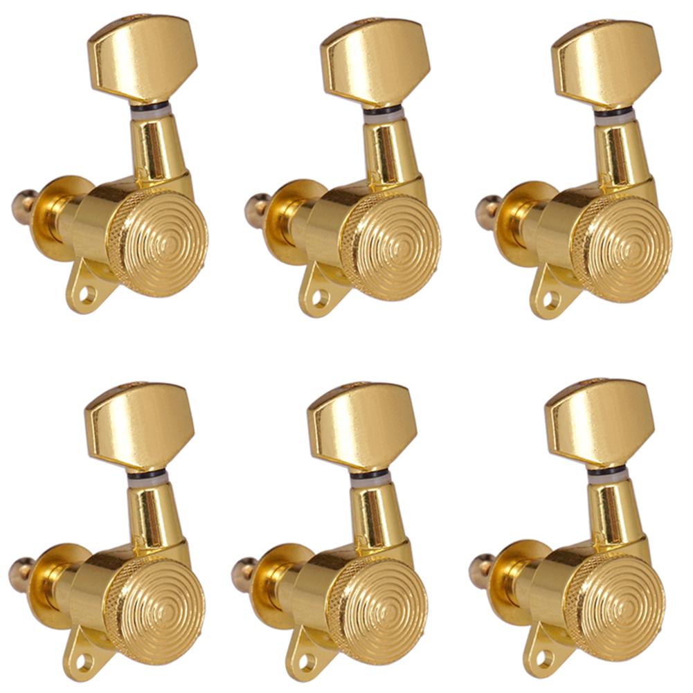 1 Set Pro Guitar Locking Tuners Electric Guitar Tuning Knob String Tuning Pegs Stringed Instruments Accessories