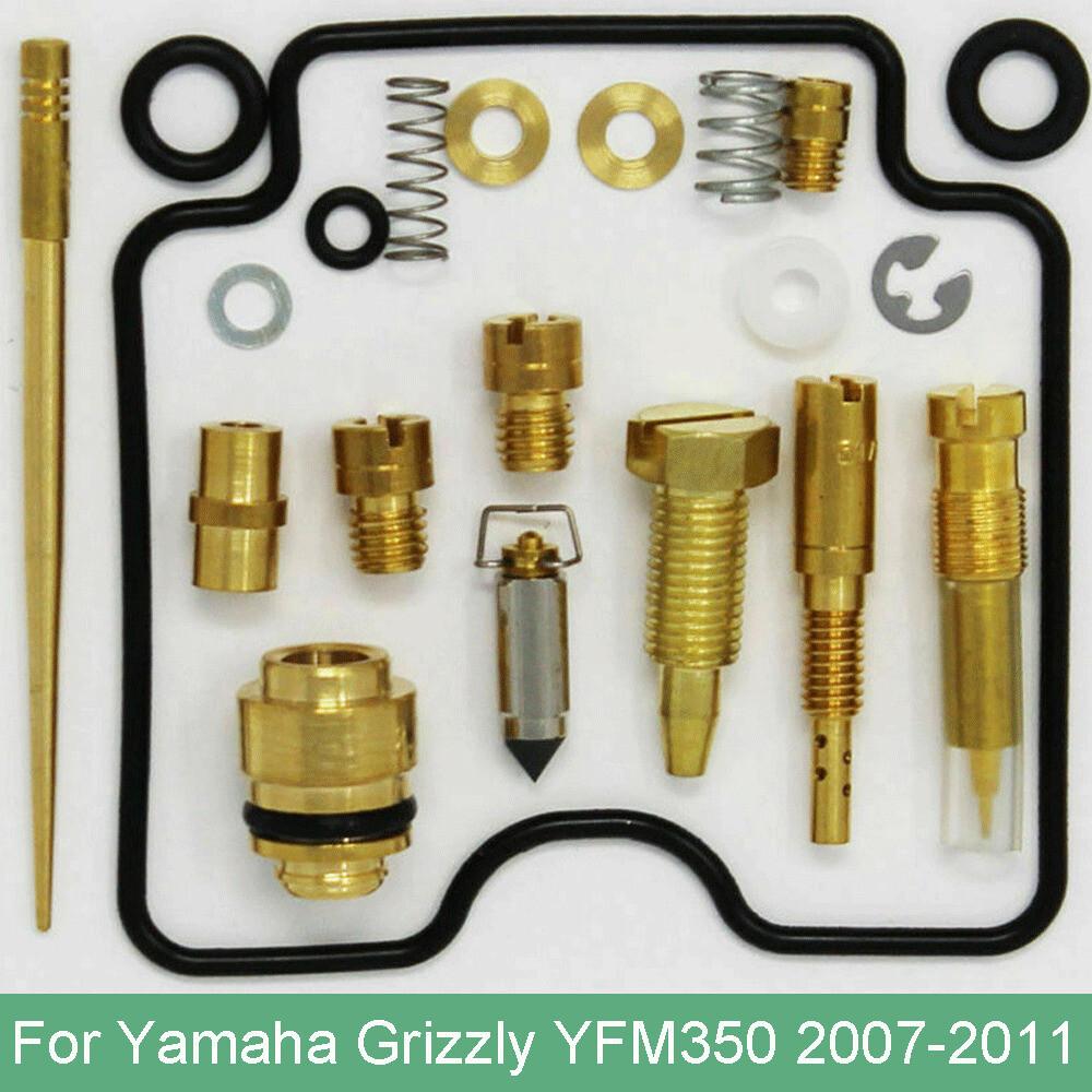 Carburetor Rebuild Kit Jet Needle for Yamaha Grizzly YFM 350 2007-11 Carb Repair