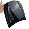 Mini Car Hood Display Model BLACK Hard Plastic For Vinyl Wrapping Paint Showing