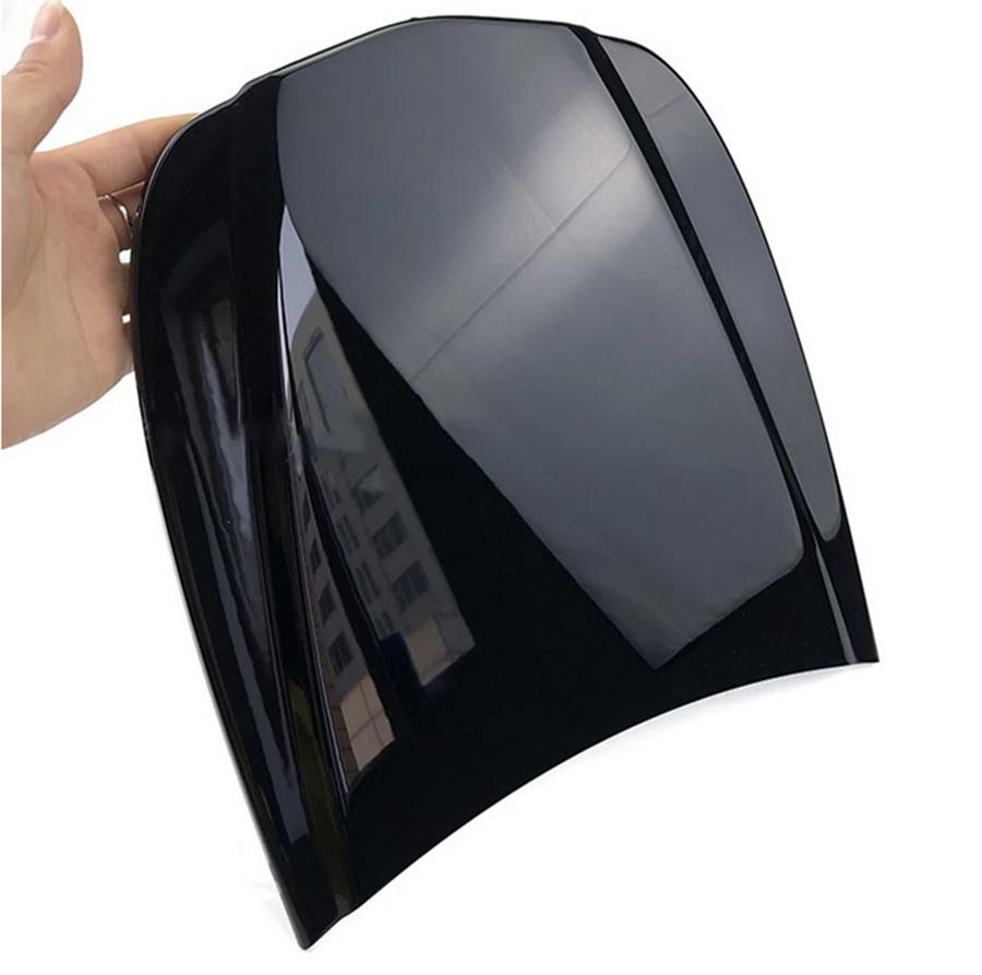 Mini Car Hood Display Model BLACK Hard Plastic For Vinyl Wrapping Paint Showing