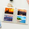 Mini Photo Album 3 inch 36 Sheets Hollow Heart Mini Card Organizer Bag for Children Girls Boys Holiday Birthday Gift