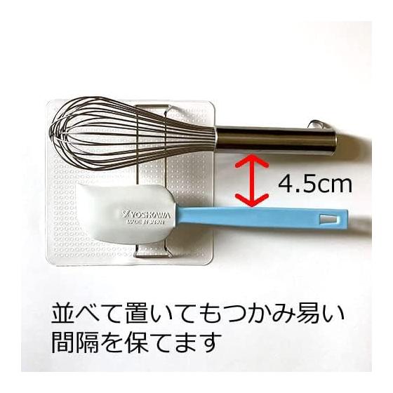 Made in Japan Stainless Steel Kitchen Tool Rest, 38mm Width, 148mm Length, 18mm Height, 18-8 Stainless Steel (SUS304), Patented Design