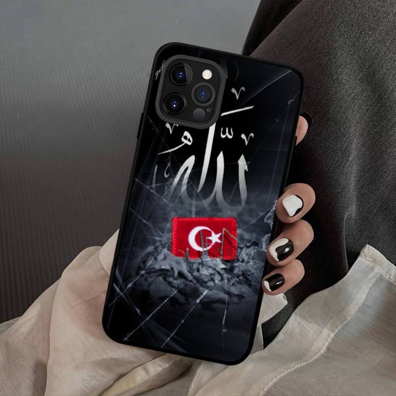 Flag Turkey Istanbul Antalya Mustafa Wolf Phone Case Silicone Soft for Iphone 14 13 12 11 Pro Mini XS MAX 8 7 6 Plus X XS XR