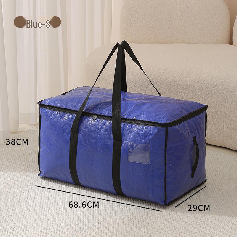 

Waterproof Foldable Quilt Storage Bag - Large Capacity Portable Cotton Tote