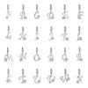 New Exquisite A-Z Letter Pendant Diy Beam Charm Fine Fit Europeanpure Copper Bracelet Jewelry Accessories