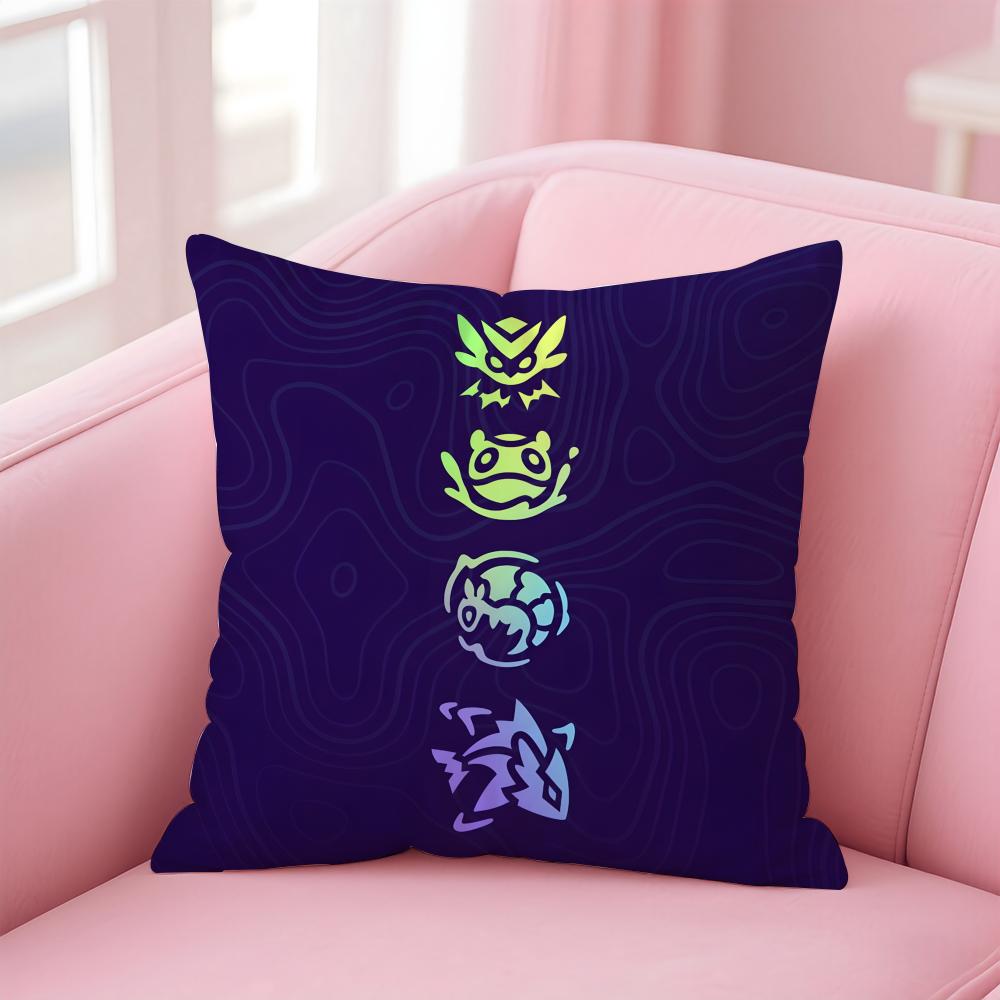 game tactical VVALORANT Cushion Cover Pillow Case Soft Friendly Fabric  Concealed Zipper
