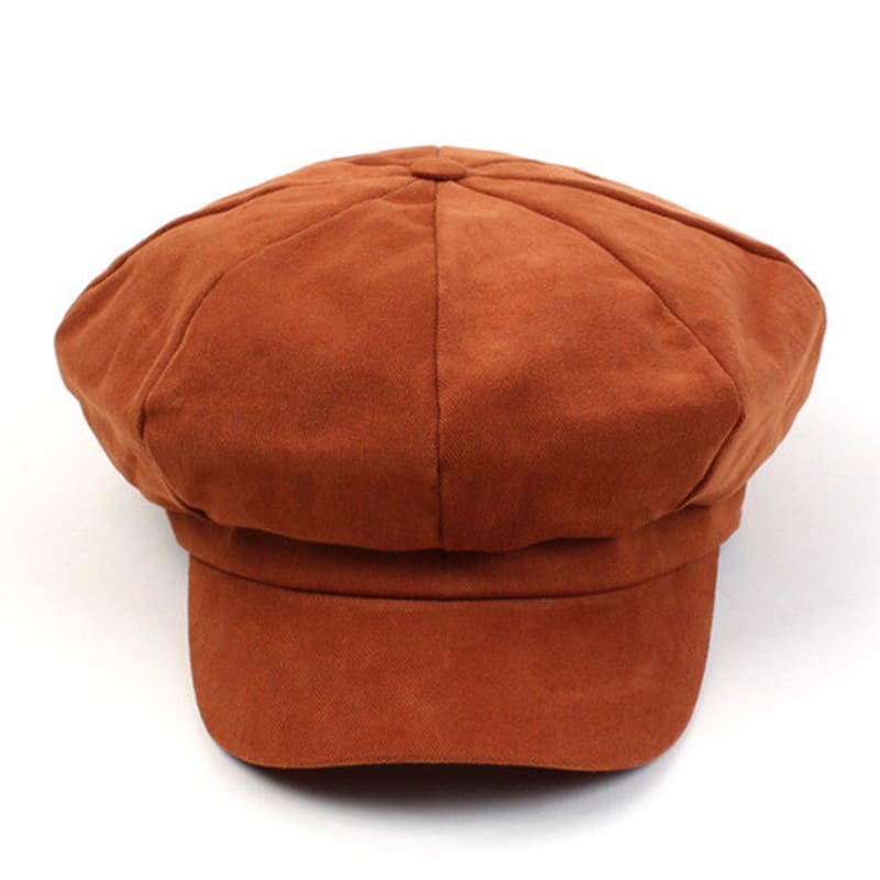 Universal chemistry Washing Bold CT Brown Newsboy Cap