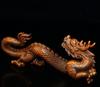Chinese Antique Wooden Carvings Dragon Wood Carving Statue Oriental Home Decor
