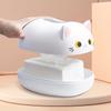 A cute cat tissue box, cartoon tissue box lid, cute black and white cat tissue box, household tissue container.