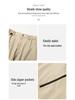 Plus Size Quick-Dry Antibacterial Casual Cargo Pants: Breathable, High Elasticity, Straight-Leg for Summer