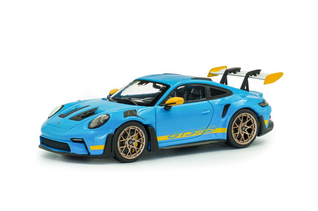 SOLIDO Porsche 911 GT3 RS 2023 Tribute Daytona 24H 2003 Fertigmodell S4314803 1/43 (992) (blau)