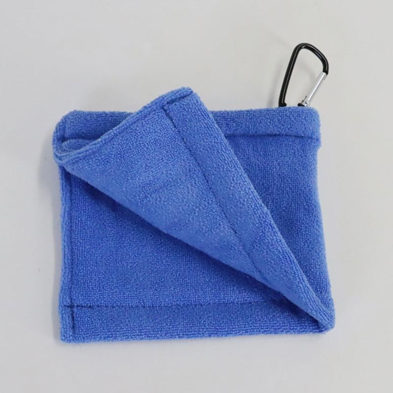 Golf Towel with Carabiner Hook for Golf Bag Golf Course Exercise Yoga Camping