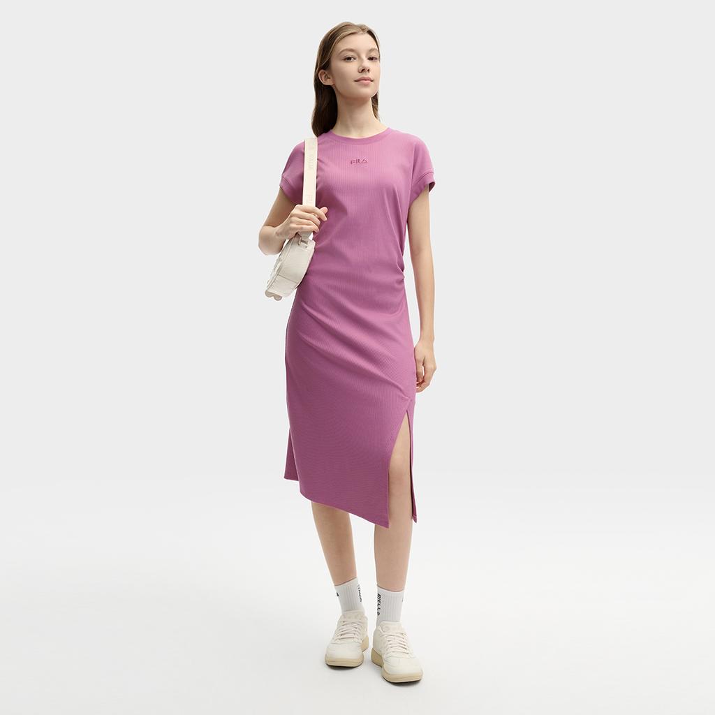 New FILA ORIGINALE Sleeveless Dress Women's Brick Burgundy WI F51W529312F-WI