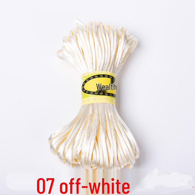 Korean Jade and Chinese Knot Weaving Cord - 20 Meters (No. 5 & No. 7)