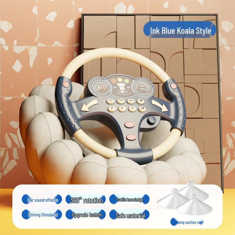 

Children s Educational Steering Wheel Toy with Sound Effects