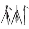 Andoer Professional Portable Aluminum Camera Tripod Stand Monopod 200cm/78.7inch 4-Section