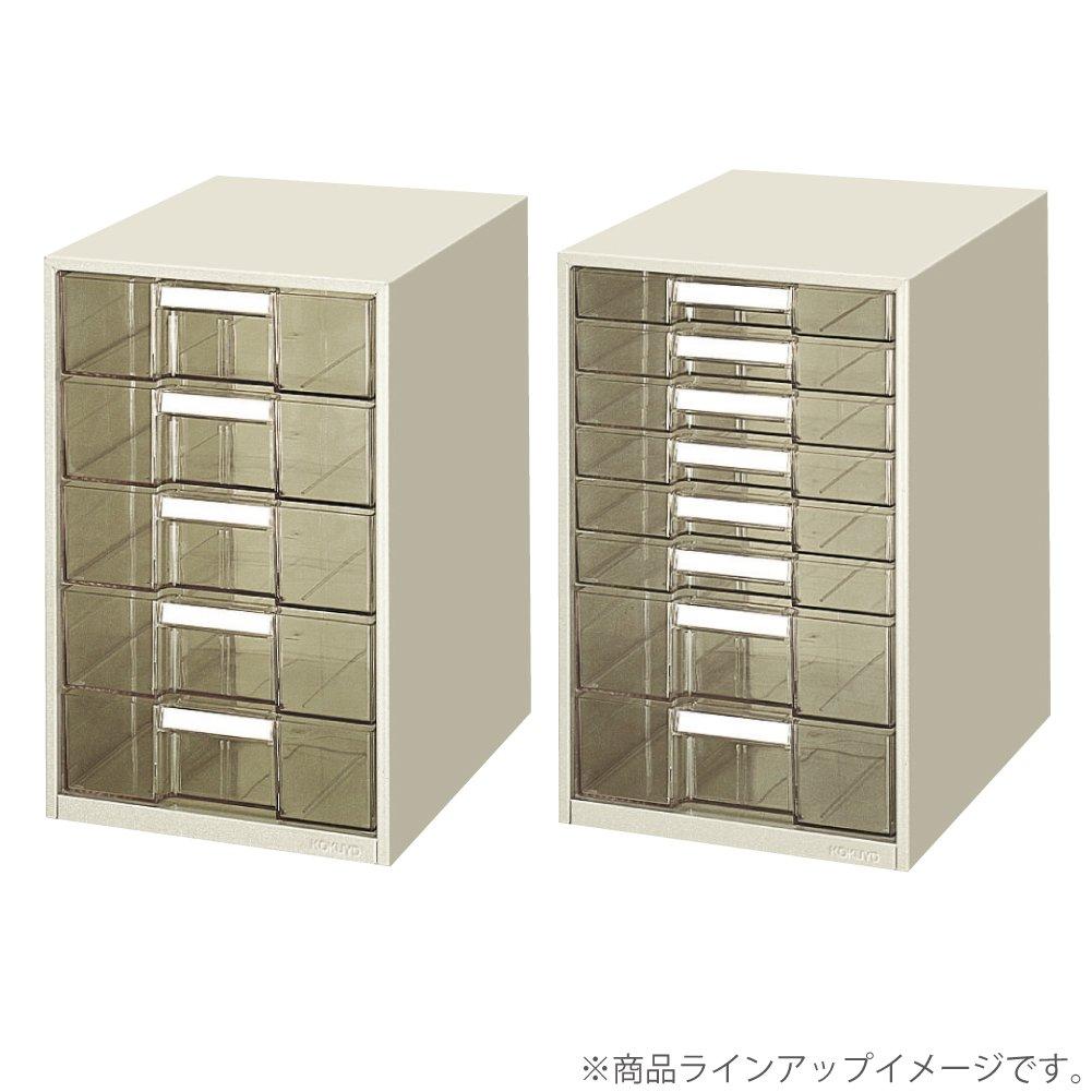Kokuyo Letter Clear A4 5 Case, Drawers, Size, Deep, Drawers, LC-G205M