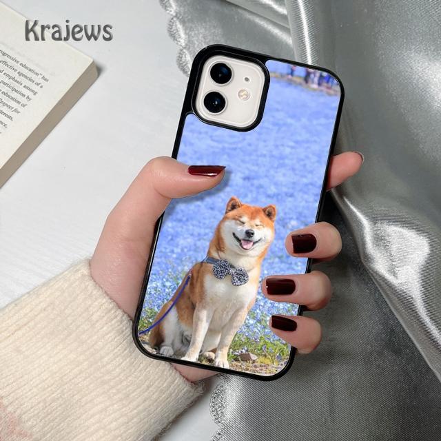 Krajews Animal Akita Dog soft Phone Case Cover For iPhone 17 Air 16 15 14 plus 12 13 pro max coque Shell Fundas