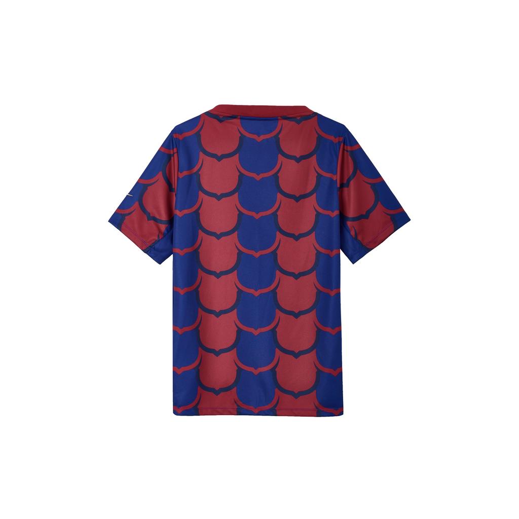 Nike Barcelona Dragon Year Quick-Dry Pre-Match Football Training Jersey Men Jersey Deep-Navy FJ5430-456