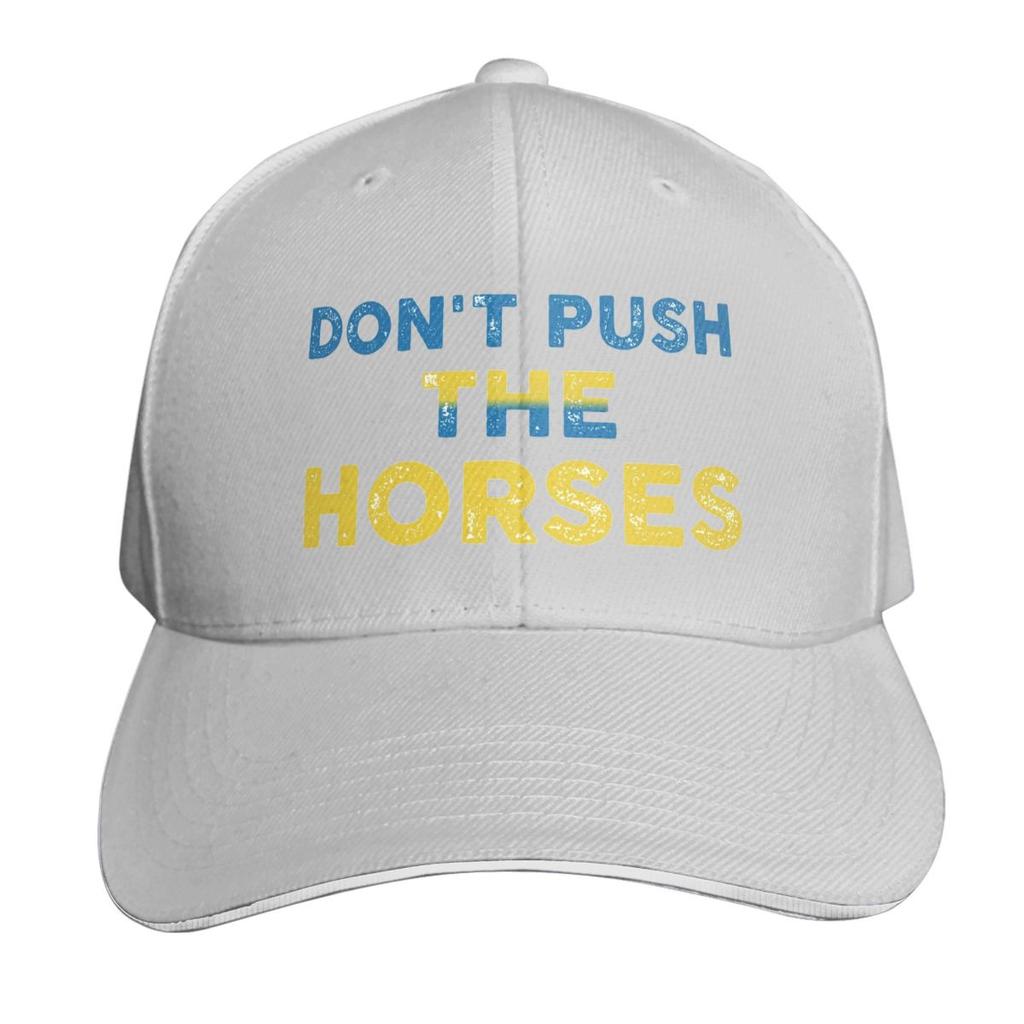 Dont Push The Horses Boxing Cap Fashion Casual Baseball Caps Adjustable Hat Hip Hop Summer Unisex Baseball Hats