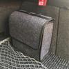 Car Storage Box Felt Small Trunk Storage Portable Car Foldable Storage Box