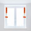 Marigold Hanging Ornament Artificial Marigold Garlands for Decorations Indian/American Wedding Mantles Party Decoration