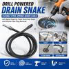 Flexible Spring Drain Snake Drill Powered Spring Drain Auger Plumbing Snake  Toilet Drain Cleaning