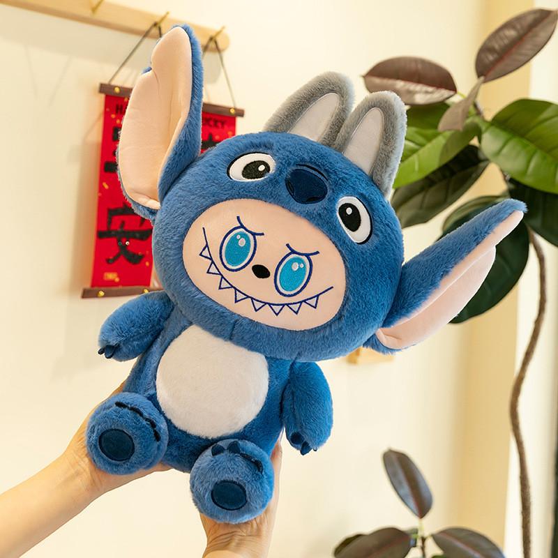 Lilo And Stitch Plush Doll Adorable Blue Stitch Stuffed Toy For Birthday Gift 40cm 55cm 70cm