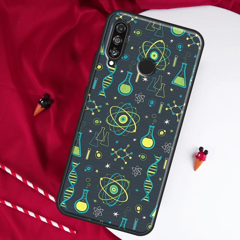 Science Biology Chemistry For Huawei Nova 8i 7i 11i 12i 12s 9 10 SE Y90 Y60 Y70 Y72 Y61 Y91 P30 P40 Lite P60 Pro Case