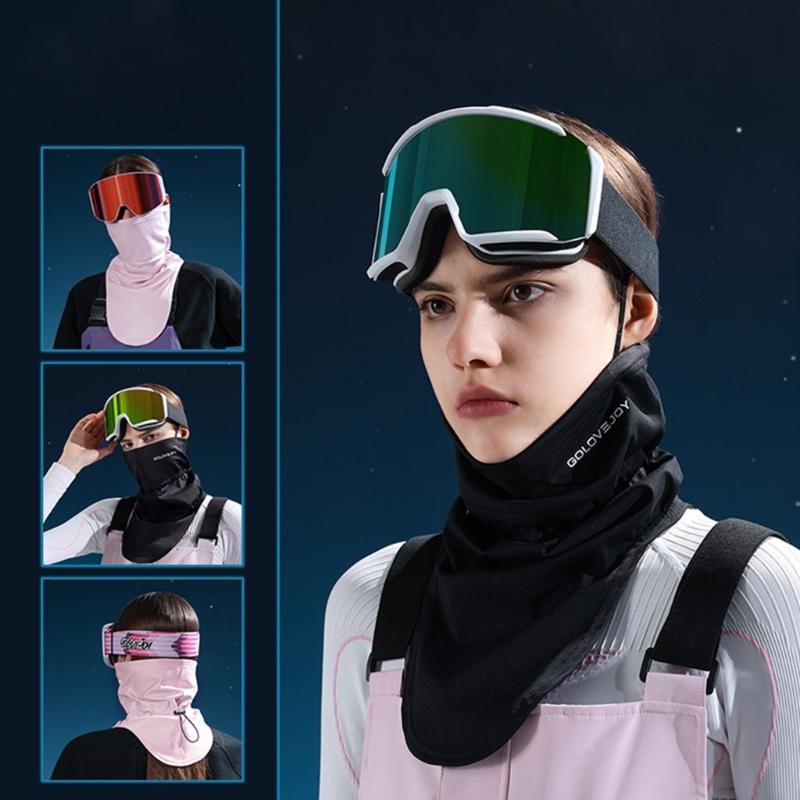 Winter Wind Proof Scarves Tube Bandana Scarves Mask Half Face Cover Ski Snowboard Neck Warmer Gaiter Snood Headband Mask