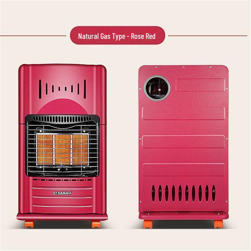 Sannuo Portable Energy-Saving Gas Heater for Living Room (Compatible with LPG and Natural Gas)