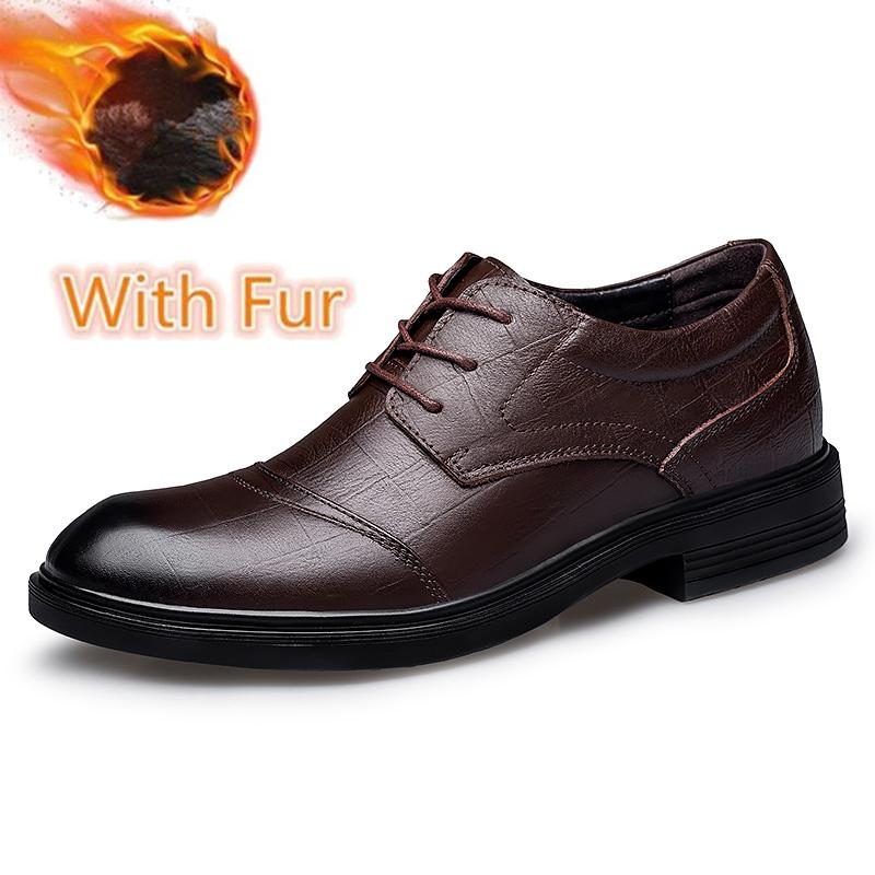 

Модные деловые туфли из натуральной кожи, классические мужские свадебные туфли, заостренные офисные туфли-оксфорды, мужская обувь для мужчин 50