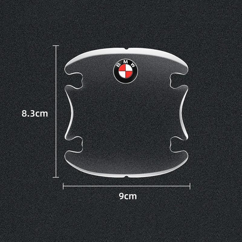 Car Door Bowl Handle Protector Stickers Transparent Anti-scratch Film For BMW M E90 E60 E46 E93 F20 F21 F30 F31 F32 F33 F34 F15