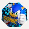 1pc Sonic the Hedgehog Cartoon Umbrella,Suitable for Camping, Ideal Easter Birthday Gift for Family and Friends.Z081