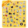 50pc Adhesive Music Decals Rock Roll Punk Vintage Stickers for Adults Kids Hydroflasks Laptop Skateboard Luggage Window