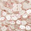 40pcs Cute Resin Cat Buttons 12mm Kitten Head Buttons Mini Kitty Buttons  Clothing Coat