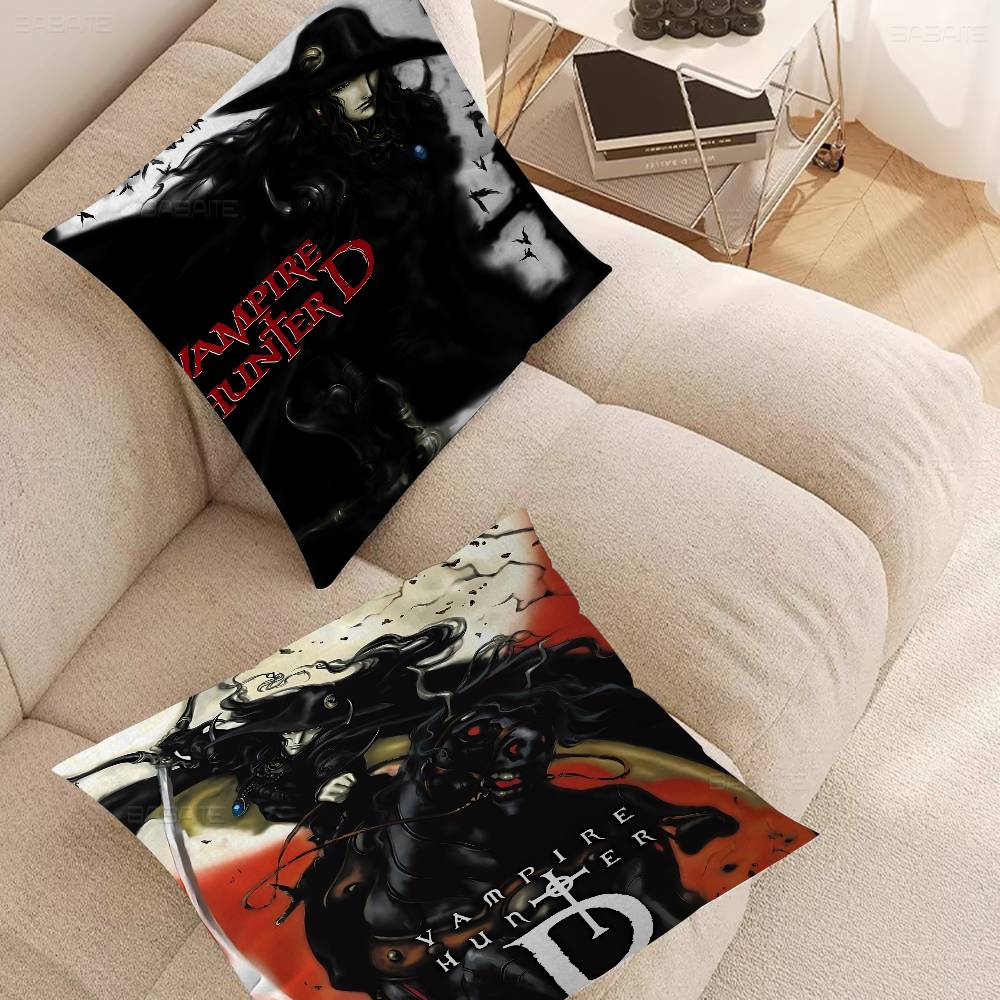 Vampire Hunter D Classic Pillowcase Toon Gift Cushion Cover Bedroom Home Sofa Chair Seat Decor Pillow Case