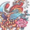 Women Flower Pattern Waterproof Tattoo Sticker Arm Back Exquisite Temporary Tattoo Sticker