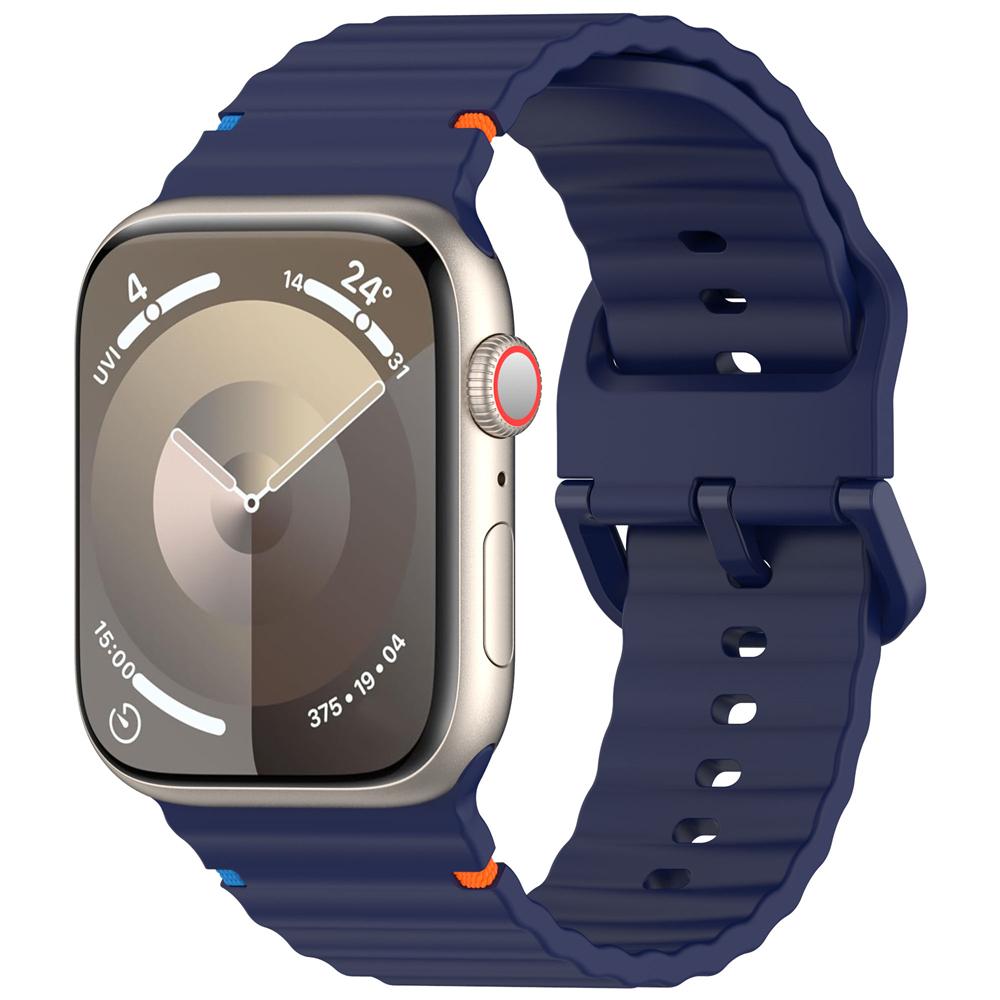 Silicone Strap For Apple Watch 11 46mm 42mm Series 10 9 8 SE 3 45mm 41mm 40mm 44mm Sport Band Bracelet For iWatch Ultra 3 2 49mm