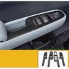 Car Style Carbon Fiber Interior Gear Shift Panel Cover Water Cup Air Vent Outlet Trim Sticker For BYD Equation Leopard 5  +