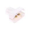 1Pc White Mini Screw Lamp Base E12 E14 E17 Supporto Lamp Holder Light Bulb Socket Holder Adapter Lamp Fixing Base Accessories
