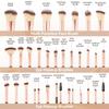 Professional 20-56PCS Makeup Brush Set Portable Storage Bag Soft Beauty Sponge Powder Puff Cosmetic Blending Brush Face Makeup Tools for Travel Daily