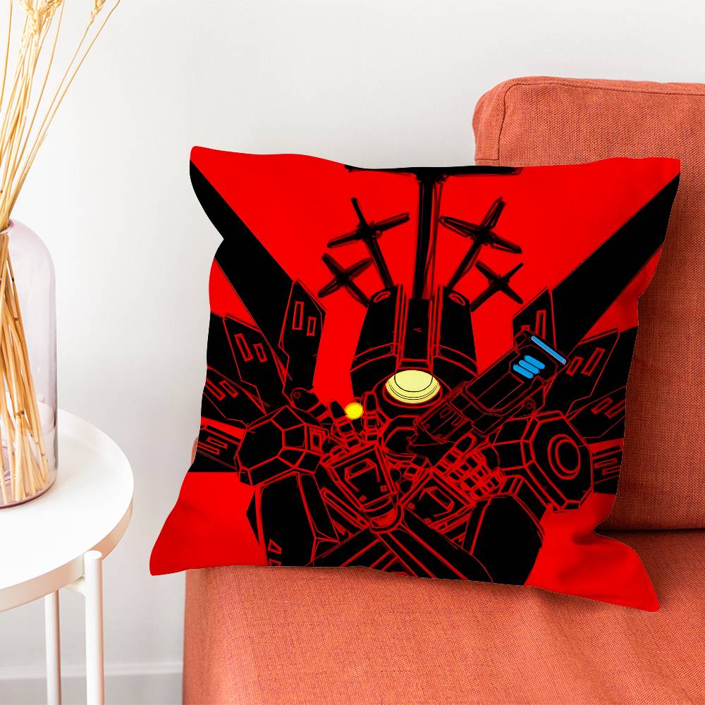 UULTRAKILL Game Pillow Case Plush Fabric Soft DoubleSided Printed Sofa Warm Winter Home Gift Cushion Cover