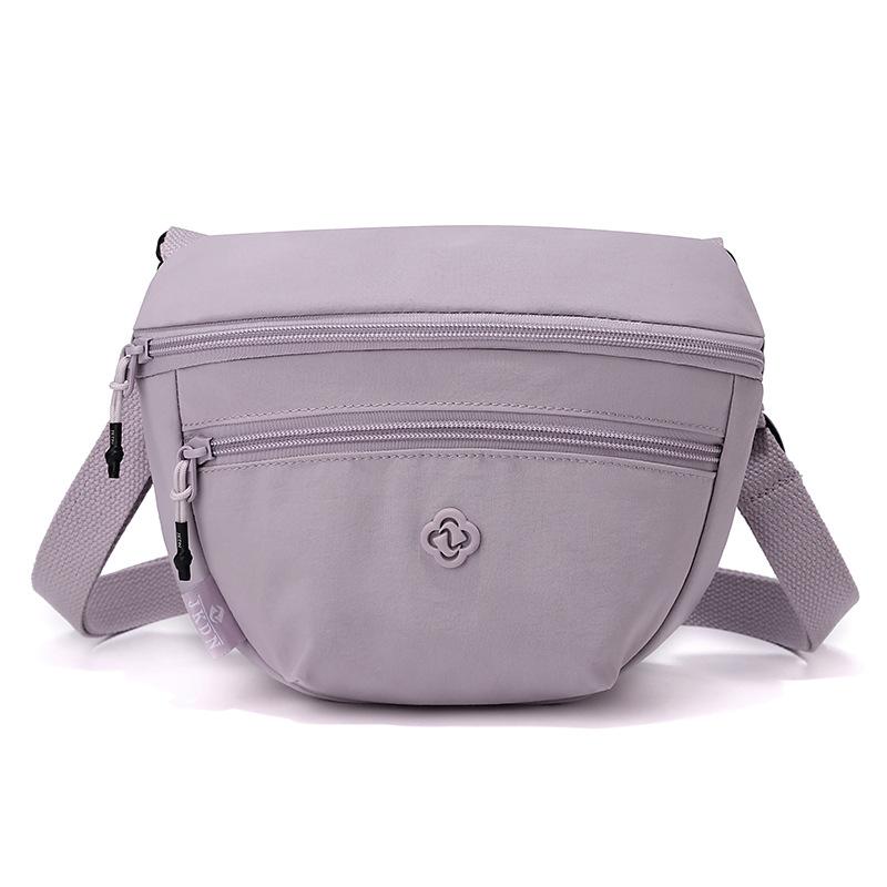 Waterproof Nylon Crossbody Bag Multi Pocket Casual Shoulder Bag for Women